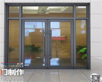 地彈門安裝完西安亞格地彈門為您制作做好的產品